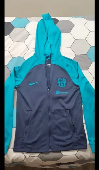 Chándal Nike FC Barcelona Niño Azul/Turquesa