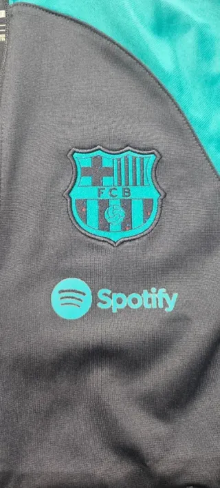 Chándal Nike FC Barcelona Niño Azul/Turquesa