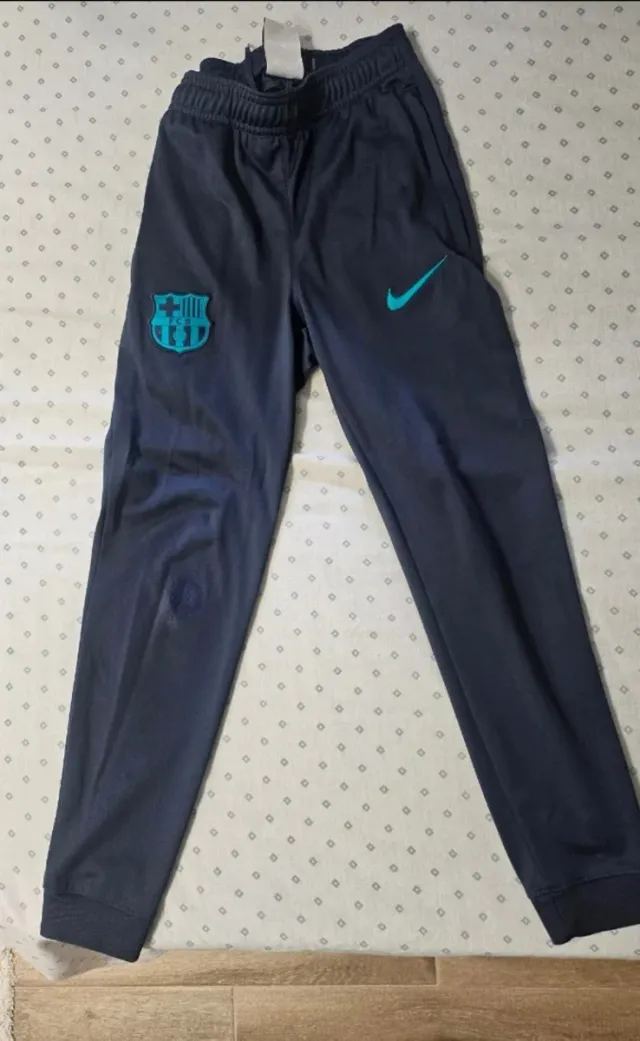 Chándal Nike FC Barcelona Niño Azul/Turquesa