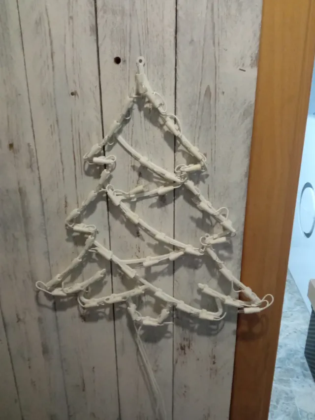 Figura árbol de Navidad luces LED Con recambios.