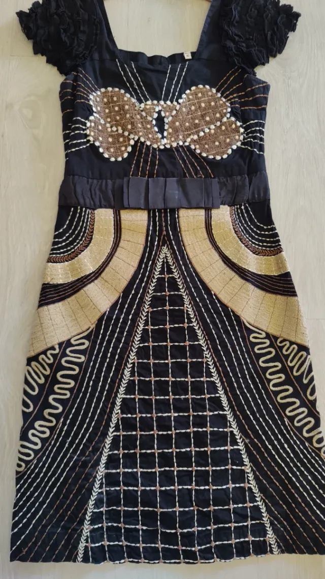 Vestido Almatrichi Beige Talla 34