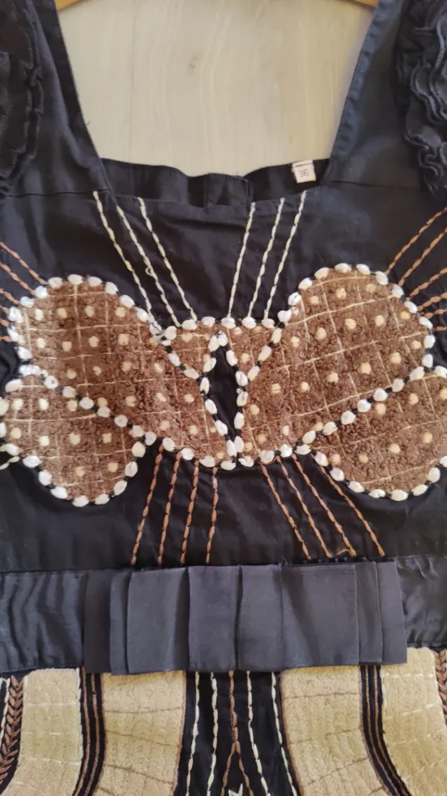 Vestido Almatrichi Beige Talla 34