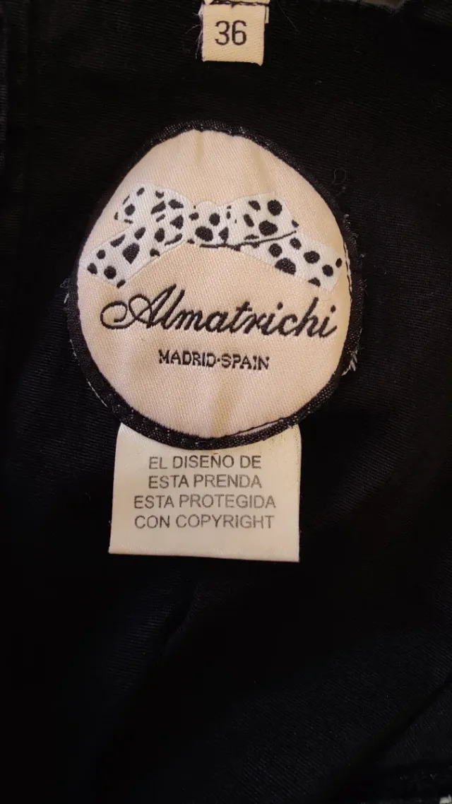 Vestido Almatrichi Beige Talla 34