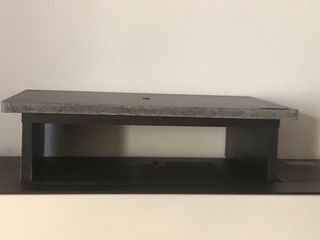 Base Meliconi per TV/Computer in legno nero