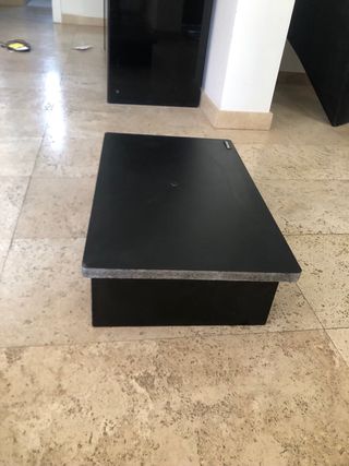 Base Meliconi per TV/Computer in legno nero