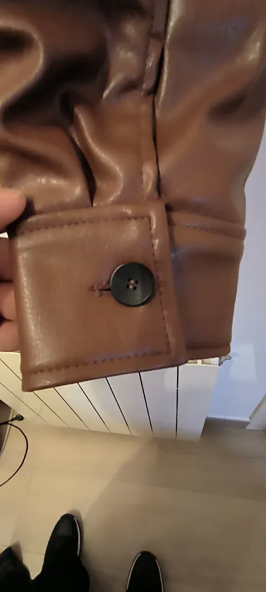 Chaqueta Zara Mujer Marrón claro