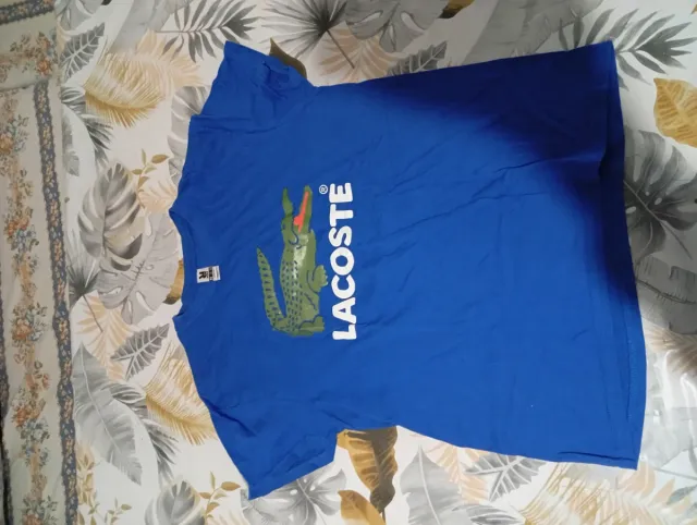 Camiseta Lacoste Azul Talla M
