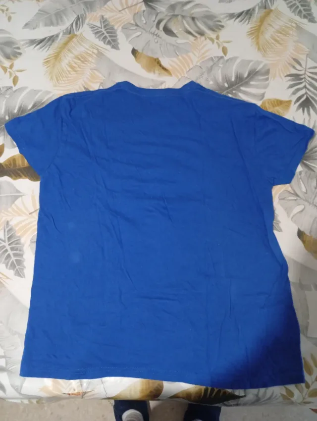 Camiseta Lacoste Azul Talla M