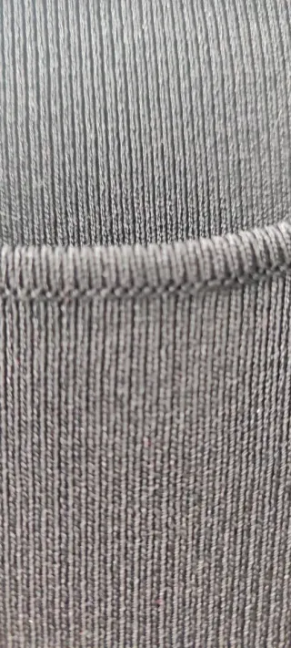 Jersey Zara Mujer Vestir Negro Talla L