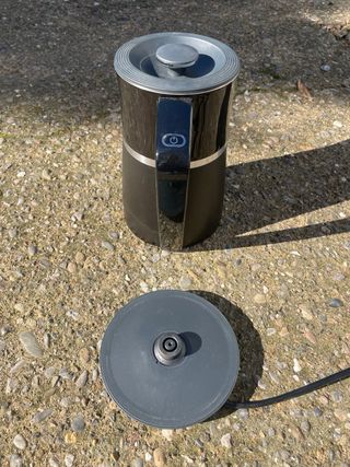 Hervidor de agua digital negro