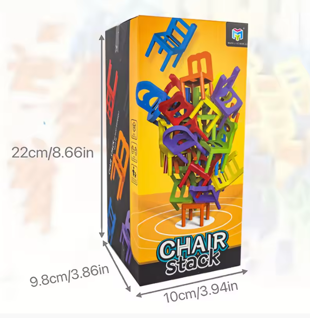 Juego Sillas Apilables Colores