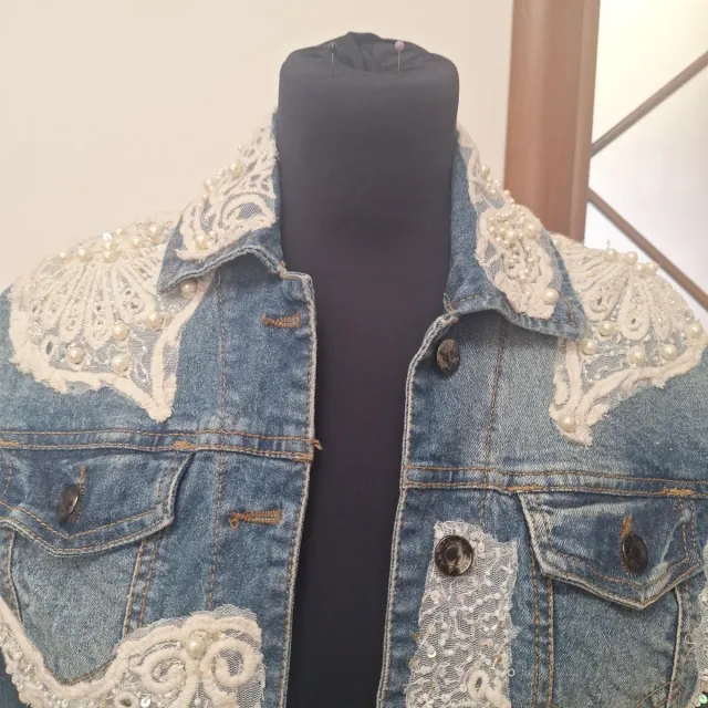 Giacca jeans Antica Sartoria donna