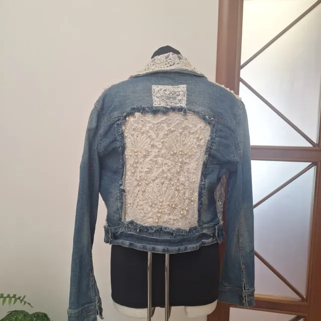 Giacca jeans Antica Sartoria donna