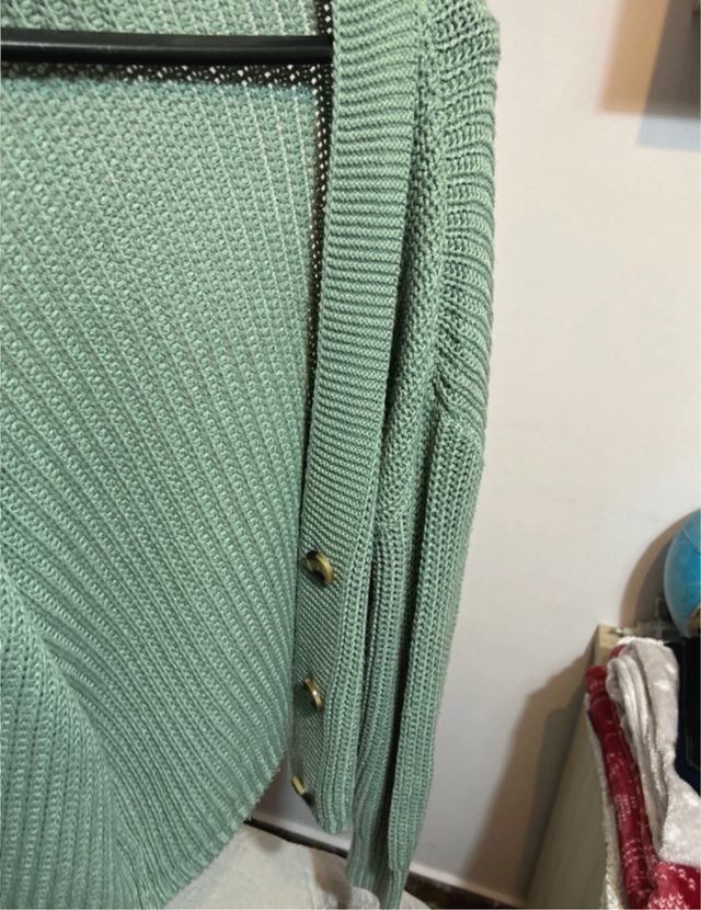 Chaqueta / cárdigan only verde