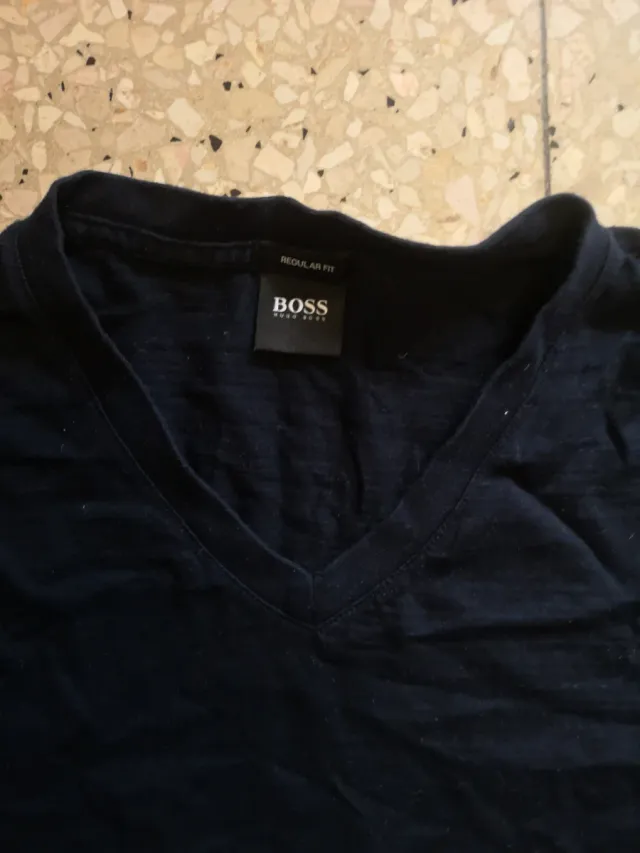 Camiseta BOSS azul talla Xl