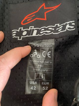 Chaqueta de cuero Alpinestars GP Plus R