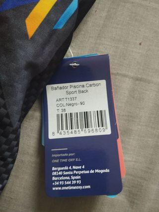 Bañador deportivo Ras talla M