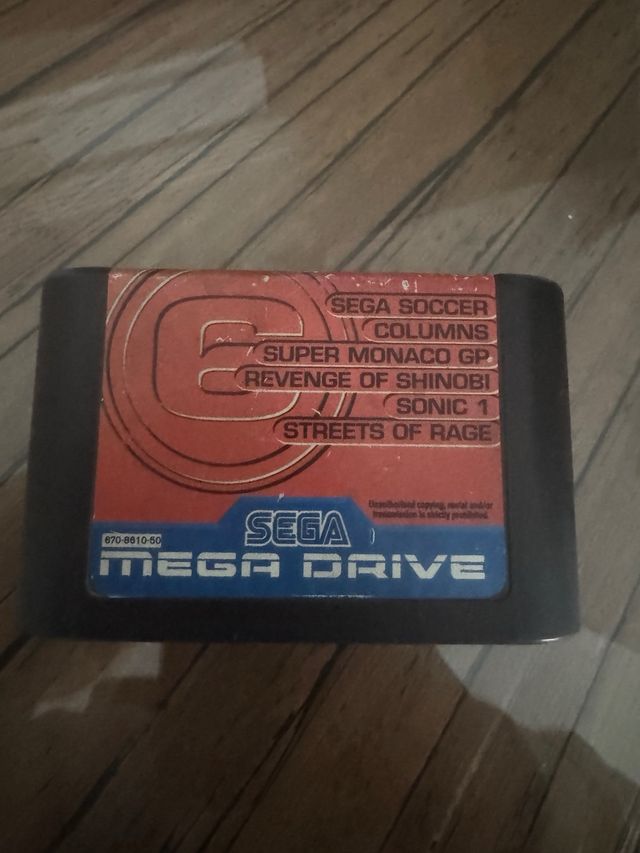 Mega Drive 6 en 1: Juegos Clásicos