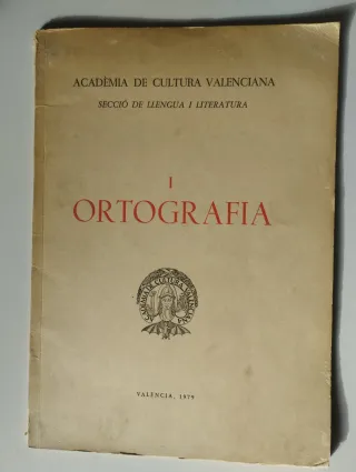 Ortografía de la Acadèmia de Cultura Valenciana