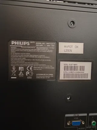 Televisor Philips 23 Negro
