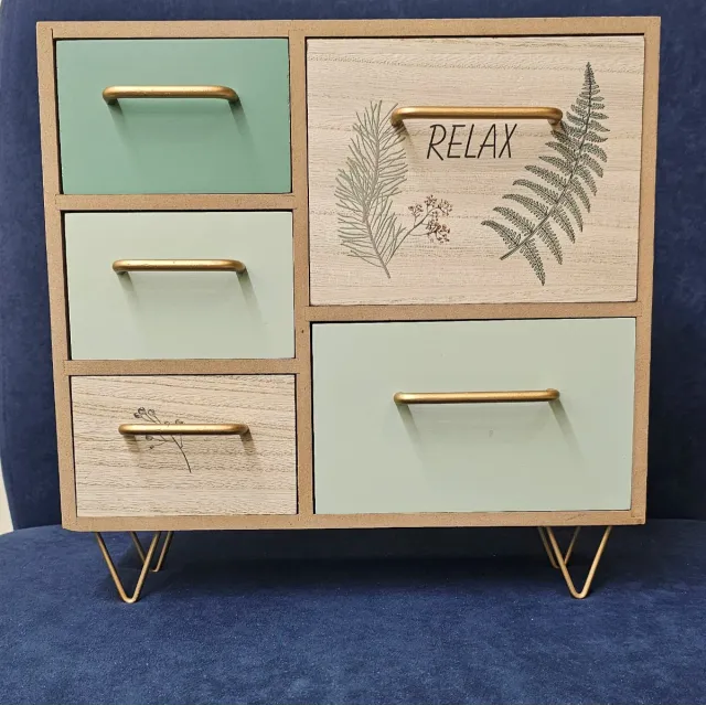 Joyero organizador con cajones