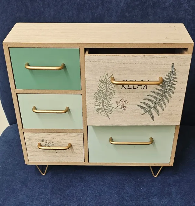 Joyero organizador con cajones