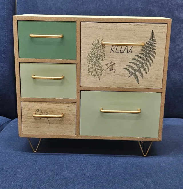 Joyero organizador con cajones