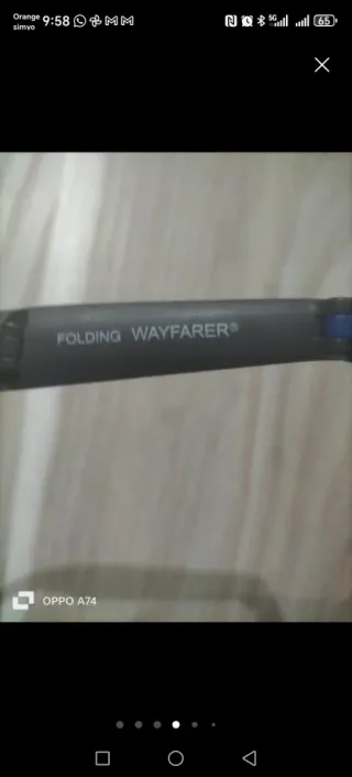 Gafas de sol Ray-Ban azules wayfarer