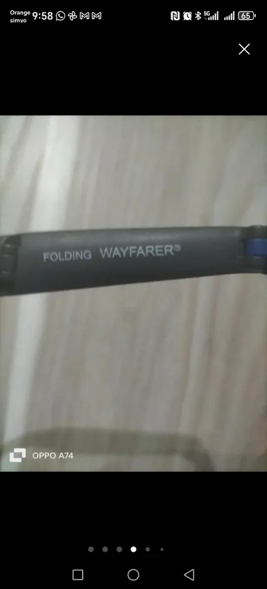 Gafas de sol Ray-Ban azules wayfarer