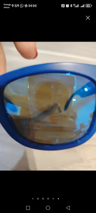 Gafas de sol Ray-Ban azules wayfarer