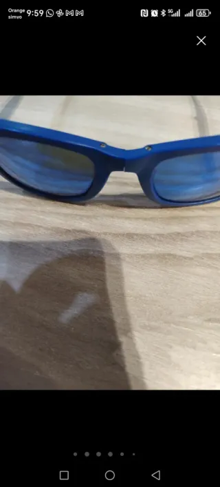 Gafas de sol Ray-Ban azules wayfarer