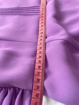 Vestido Matilde Cano Talla 40 Morado Nuevo