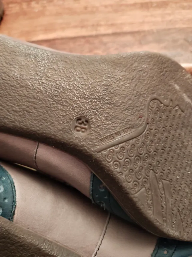 Zapatos estilo Oxford azul y gris