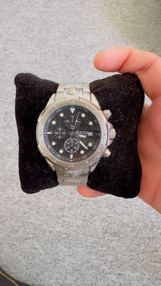 Reloj Versus Versace Cronógrafo Plata Negro