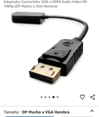 Adaptador VGA a HDMI