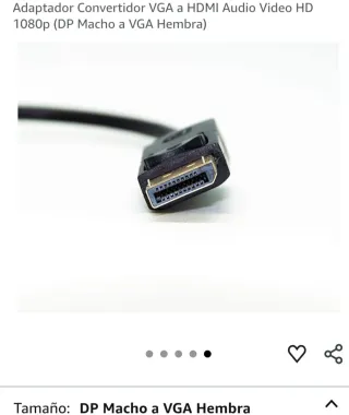 Adaptador VGA a HDMI