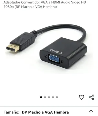 Adaptador VGA a HDMI
