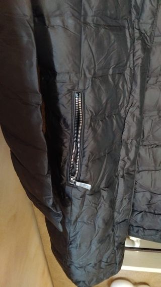 Giubbotto donna nylon piuma Amazing nero