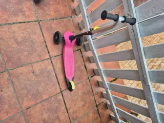 Patinete infantil 3 ruedas rosa