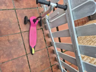 Patinete infantil 3 ruedas rosa