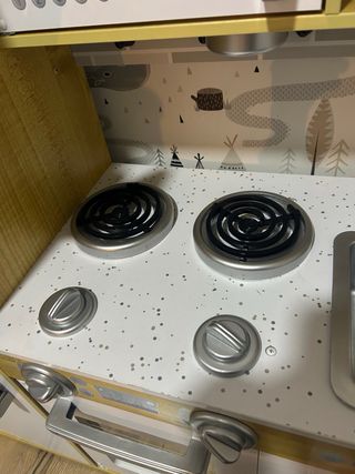 Cocinita de madera para niños