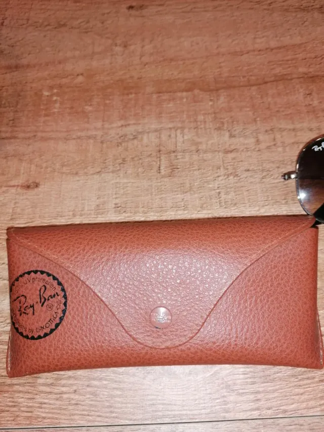 Gafas de sol Ray-Ban Aviator Marrón/Plata