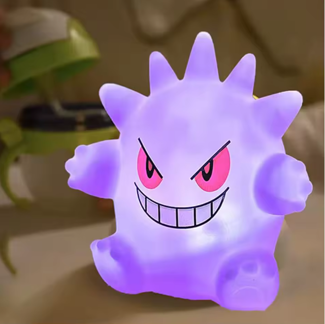 Lámpara Pokémon Gengar Morada