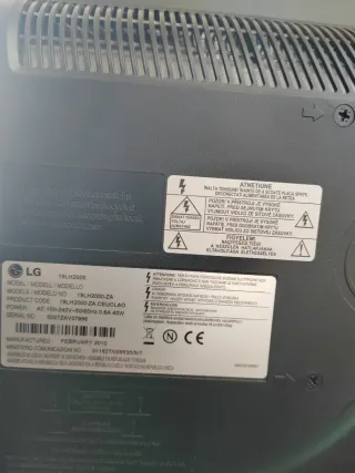 Televisión LG 19 Negra