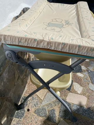 Bañera cambiador para bebé