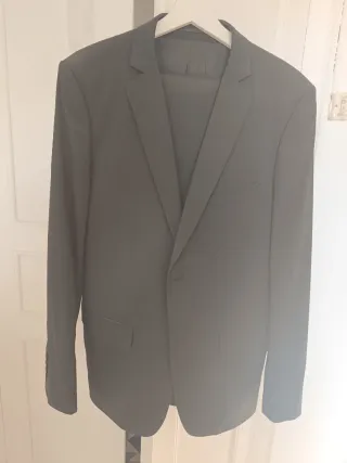 Traje Negro Zara Hombre