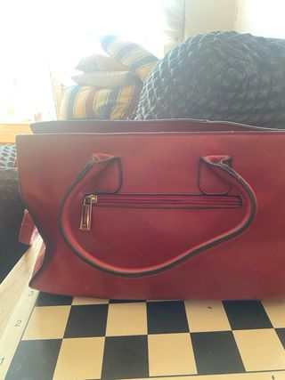 Bolso Pierre Cardin Rojo Mujer modelo vintage