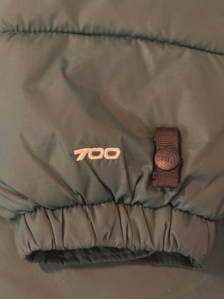 Chaqueta The North Face Puffer Negra y Verde