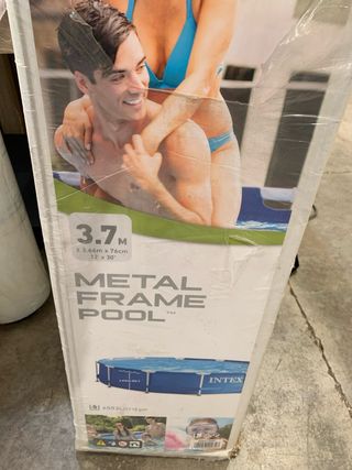 Estructura Piscina Intex Metal Frame 28210NP 3.7M