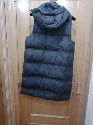 Chaleco largo Lefties negro talla S